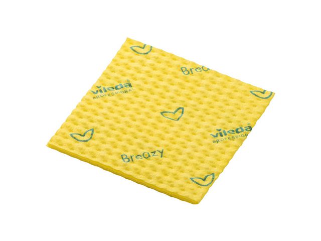 Breazy Reinigungstuch, Mikrofaser, 35 x 36 cm, Gelb
