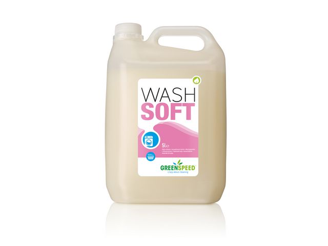 Wash Soft, Weichspüler, Blumenparfüm, 5 Liter
