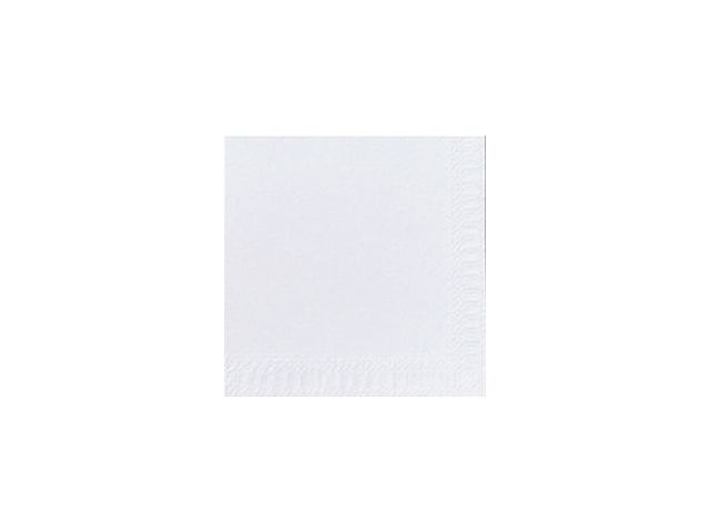 Einwegservietten aus Tissue-Papier Zweilagig Weiß 24 x 24 cm 300er-Packung