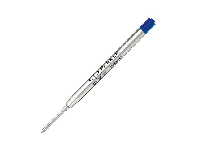 QuinkFlow Nachfüll-Mine für Kugelschreiber, Feine Spitze, Blaue Tinte