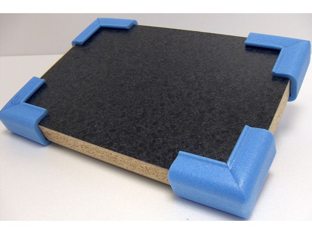 Kantenschutz, Schenkelmaße:100mm, Polyethylen, U-Form, 41 x 25 mm