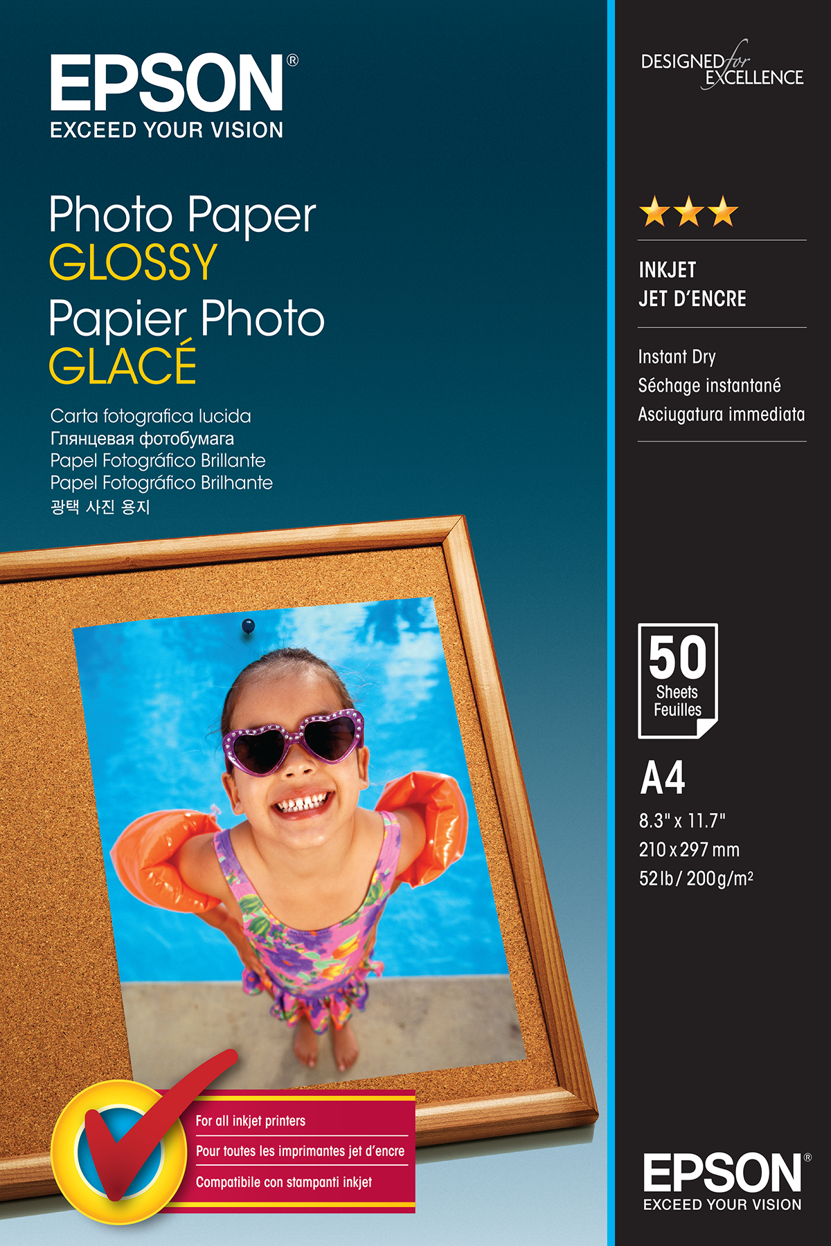  Photo paper glossy A4 50 sheets 1-pack