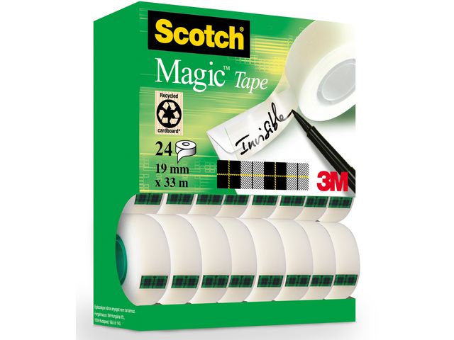 Magic Tape™, 19 mm x 33 m, transparent