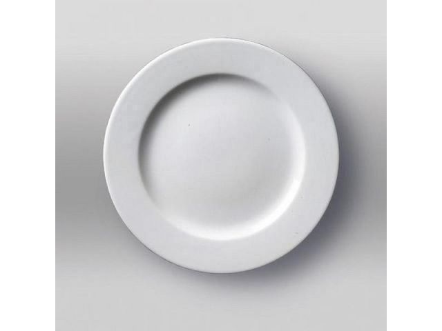 Mittagsteller aus Porzellan, Durchmesser 24 cm