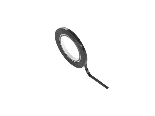 Magnetband 6 mm auf Rolle, schwarz
