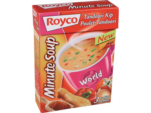  Minute Soup World Tandoori Kip - Instantsuppe